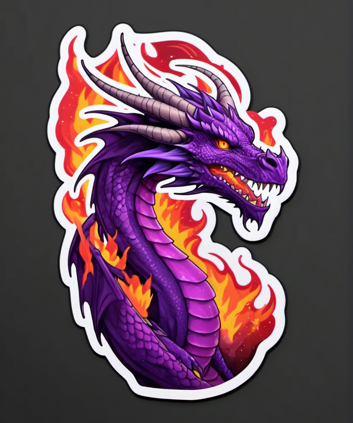 purple fire dragon
  , <lora:StickersRedmond:1> Stickers, Sticker, 
  , <lora:StickersRedmond:1> Stickers, Sticker,
